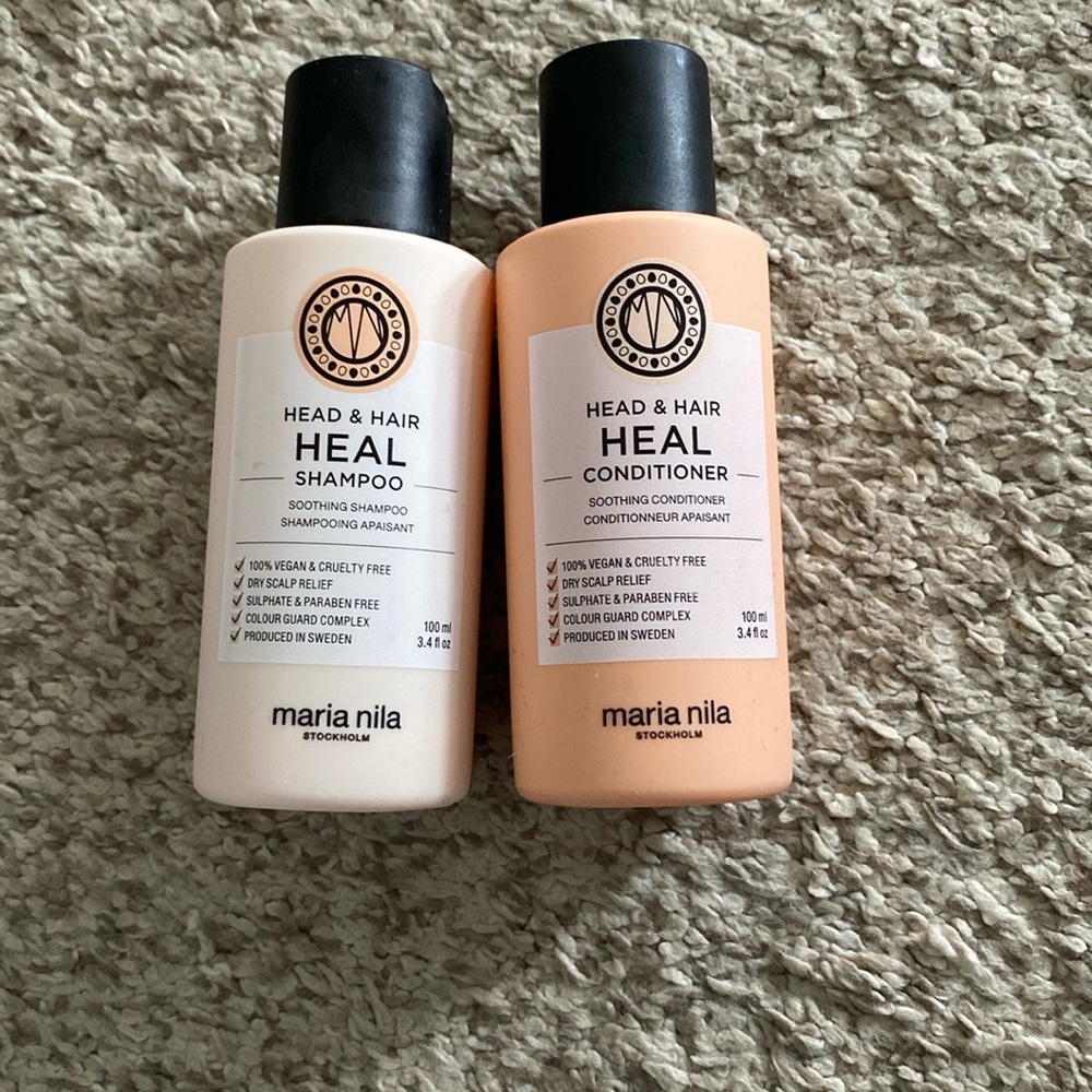NEW! Maria Nila Head & Hair Heal Shampoo and Conditioner Set
